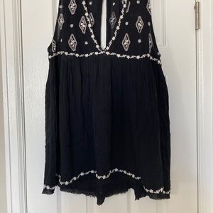 Free People Floral Tank